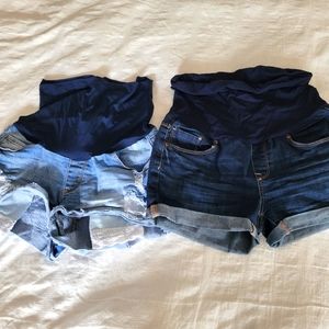 Maternity shorts